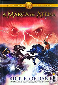 Livro a Marca de Atena - os Heróis do Olimpo 3 Autor Riordan, Rick (2013) [seminovo]