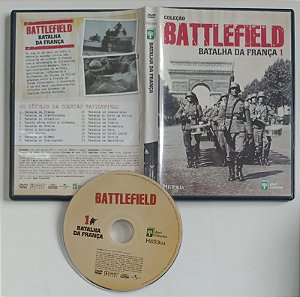 Dvd Coleção Battlefield 1 - Batalha da França Editora [usado]