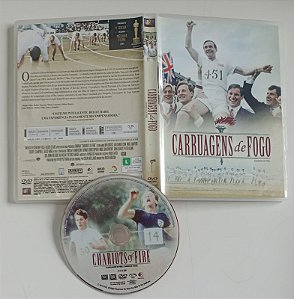 Dvd Carruagens de Ferro Editora Hugh Hudson [seminovo]