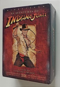 Dvd Indiana Jones - Box Trilogia [4 Dvds] Editora Steven Spielberg [usado]