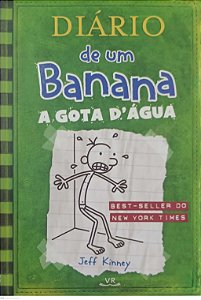 Livro a Gota D''água - Diário de um Banana 3 Autor Kinney, Jeff (2019) [seminovo]