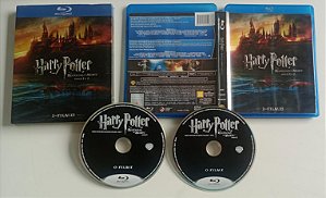 Dvd Harry Potter e as Relíquias da Morte Parte 1 e 2 [blu-ray / 2 Discos] Editora David Yates [usado]