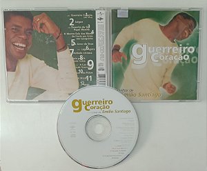Cd Emílio Santiago - o Melhor Emílio Santiago / Guerreiro Coração Interprete Emílio Santiago (1998) [usado]