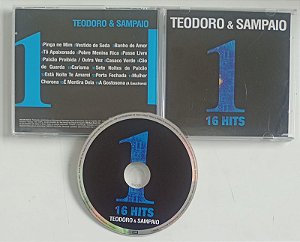 Cd Teodoro & Sampaio - One / 16 Hits Interprete Teodoro e Sampaio [usado]