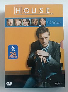 Dvd House - Segunda Temporada [6 Dvds] Editora David Shore [usado]