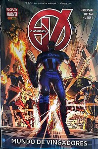 Gibi Mundo de Vingadores - os Vingadores - Nova Marvel Autor (2015) [seminovo]
