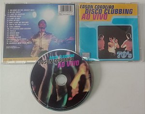 Cd Edson Cordeiro - Disco Clubbing / ao Vivo Interprete Edson Cordeiro (1998) [usado]