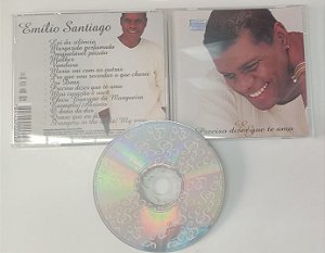 Cd Emilio Santiago - Preciso Dizer que Te Amo Interprete Emilio Santiago (1998) [usado]