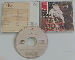 Cd Bizet / L''arselienne / Carmen - London Festival Orchestra Interprete London Festival Orchestra (1992) [usado]
