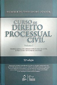 Livro Curso de Direito Processual Civil - Volume I Autor Júnior, Humberto Theodoro (2011) [seminovo]