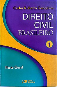 Livro Direito Civil Brasileiro 1 - Parte Geral Autor Gonçalves, Carlos Roberto (2011) [seminovo]