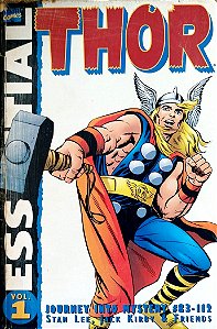 Gibi Thor Essential #1 Autor Stan Lee, Jack Kirby & Friends (2001) [usado]