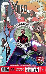 Gibi X-men #24 - Totalmente Nova Marvel Autor (2015) [seminovo]