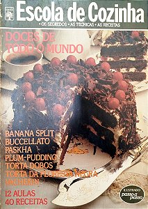 Livro Doces de Todo o Mundo - Escola de Cozinha Autor Vários [usado]