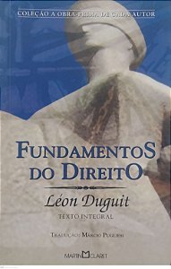 Livro Fundamentos do Direito Autor Duguit, Léon (2009) [seminovo]