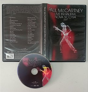 Dvd Paul Mccartney - Live In Halifax 2009 Editora [usado]