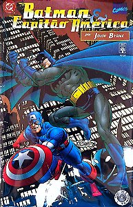 Gibi Batman e Capitão América Autor (1998) [usado]