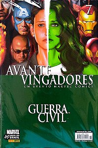 Gibi Avante Vingadores #7 Autor (2007) [seminovo]