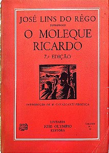 Livro o Moleque Ricardo Autor Rego, José Lins do (1966) [usado]