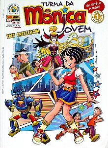 Gibi Turma da Mônica Jovem #1 Autor (2008) [usado]