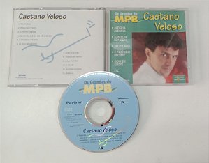 Cd os Grandes da Mpb - Caetano Veloso Interprete Caetano Veloso (1996) [usado]