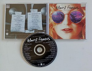 Cd Quase Famosos ( Almoust Famous ) Trilha Sonora Original do Filme Interprete Vários Artistas (2000) [seminovo]