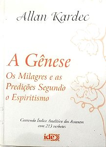 Livro a Gênese Autor Kardec, Allan (2013) [seminovo]