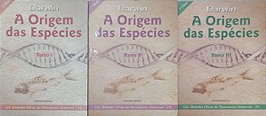 Livro a Origem das Espécies - 3 Tomos Autor Darwin, Charles (2008) [usado]