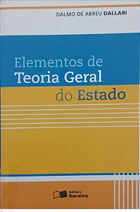 Livro Elementos de Teoria Geral do Estado Autor Dallari, Dalmo de Abreu (2010) [usado]