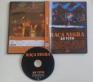 Dvd Raça Negra - ao Vivo Editora Santiago Ferraz e Luiz Carlos Maluly [seminovo]