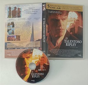 Dvd o Talentoso Ripley Editora Anthony Minghella [seminovo]