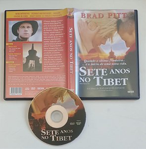 Dvd Sete Anos no Tibet Editora Jean-jacques Annaud [seminovo]