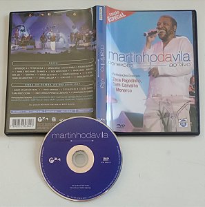 Dvd Martinho da Vila - Conexões ao Vivo Editora [seminovo]