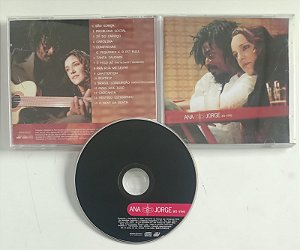 Cd Ana & Jorge ao Vivo Interprete Ana Carolina e seu Jorge [usado]