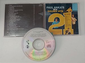 Cd 21 Golden Hits - Paul Anka''s Interprete Paul Anka (1990) [usado]