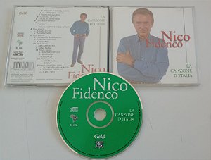 Cd La Canzone D''italia - Nico Fidenco Interprete Nico Fidenco (1998) [usado]