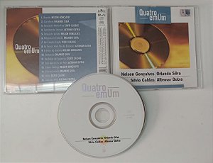 Cd Quatro em um Vol. 16 - Nelson Gonçalves, Orlando Silva, Silvio Caldas & Altemar Dutra Interprete Nelson Gonçalves, Orlando Silva, Silvio Caldas, Altemar Dutra (2001) [seminovo]