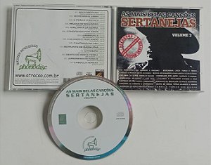 Cd as Mais Belas Canções Sertanejas Vol. 2 Interprete Vários Artistas (2003) [usado]
