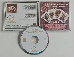 Cd 4 Ases - Tião Carreiro & Paraíso, Pardinho & Pardal Interprete Tião Carreiro & Paraíso, Pardinho & Pardal (2003) [usado]