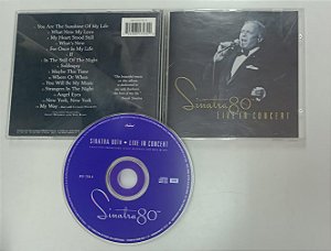 Cd Sinatra 80th / Live In Cocert Interprete Frank Sinatra (1995) [usado]