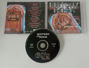Cd History Of Rock - 60''s Original Hits Interprete Vários Artistas (2001) [usado]