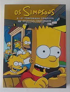 Dvd os Simpsons - Box 10° Temporada [edição para Colecionador] Editora James L. Brooks [usado]