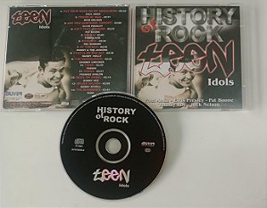 Cd History Of Rock - Teen Idols Interprete Vários Artistas (2001) [usado]