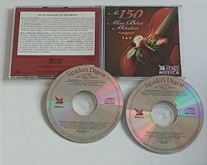 Cd as 150 Mais Belas Melodias 3 e 4 Interprete Vários Artistas (1998) [usado]