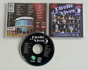Cd Direito de Viver 5 ao Vivo Interprete Vários Artistas [seminovo]