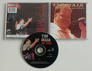 Cd Tim Maia ao Vivo Interprete Tim Maia (2001) [usado]
