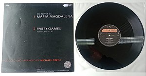 Disco de Vinil Maria Magdalena / Party Games (single 1985) - Sandra Interprete Sandra (1985) [usado]