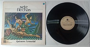 Disco de Vinil Sete Flechas (1980) - Quinteto Armorial Interprete Quinteto Armorial (1980) [usado]