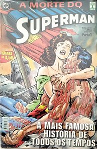 Gibi a Morte do Superman - Mini-série Completa em 3 Edições Autor (2002) [usado]