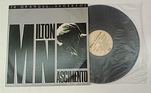 Disco de Vinil 14 Grandes Sucessos [1984] - Milton Nascimento Interprete Milton Nascimento (1984) [usado]